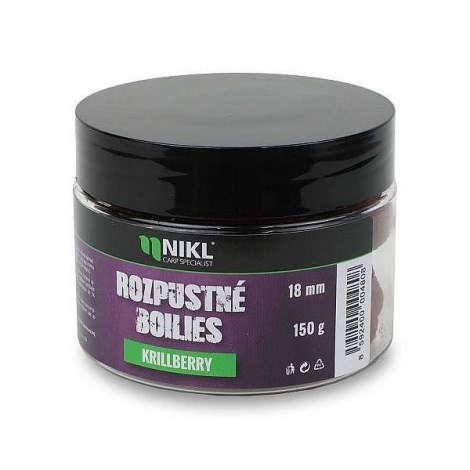 KAREL NIKL - Rozpustné boilies Krill Berry 14 mm 150 g