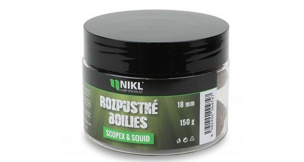 KAREL NIKL - Rozpustné boilies Scopex & Squid 14 mm 150 g