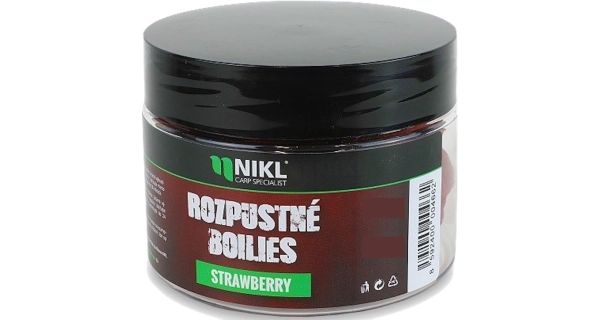 KAREL NIKL - Rozpustné boilies Strawberry 14 mm 150 g