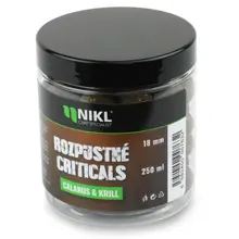 KAREL NIKL - Rozpustné Criticals boilie Calanus & Krill 18 mm 250 ml