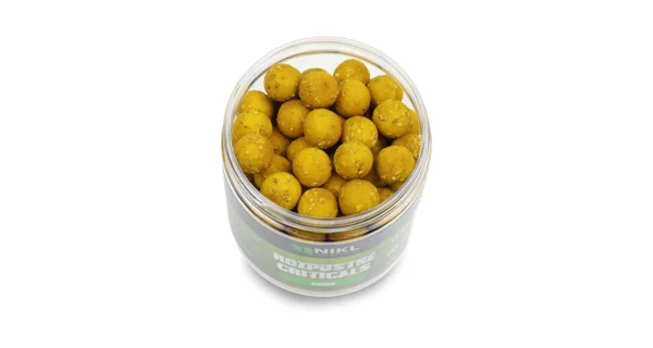 KAREL NIKL - Rozpustné Criticals boilie Corn 14 mm 250 ml