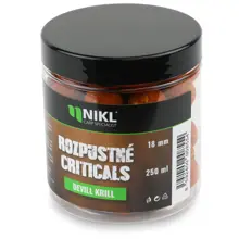 KAREL NIKL - Rozpustné Criticals boilie Devill Krill 18 mm 250 ml