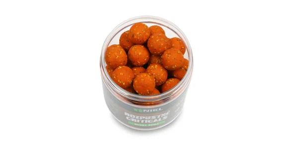 KAREL NIKL - Rozpustné Criticals boilie Devill Krill 18 mm 250 ml