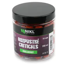 KAREL NIKL - Rozpustné Criticals boilie Krill Berry 14 mm 250 ml