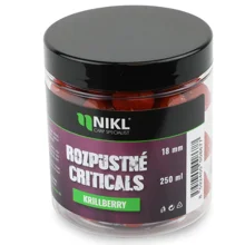 KAREL NIKL - Rozpustné Criticals boilie Krill Berry 18 mm 250 ml