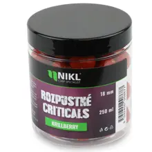KAREL NIKL - Rozpustné Criticals boilie Krill Berry 18 mm 250 ml