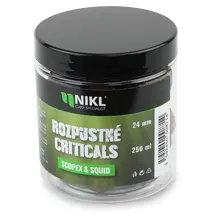 KAREL NIKL - Rozpustné Criticals boilie Scopex & Squid 14 mm 250 ml