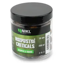 KAREL NIKL - Rozpustné Criticals boilie Scopex & Squid 18 mm 250 ml