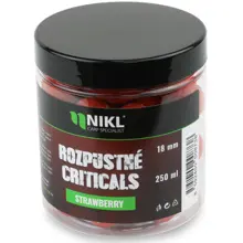 KAREL NIKL - Rozpustné Criticals boilie Strawberry 18 mm 250 ml