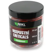 KAREL NIKL - Rozpustné Criticals boilie Strawberry 24 mm 250 ml