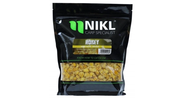 KAREL NIKL - Vařený partikl kukuřice Honey 1 kg