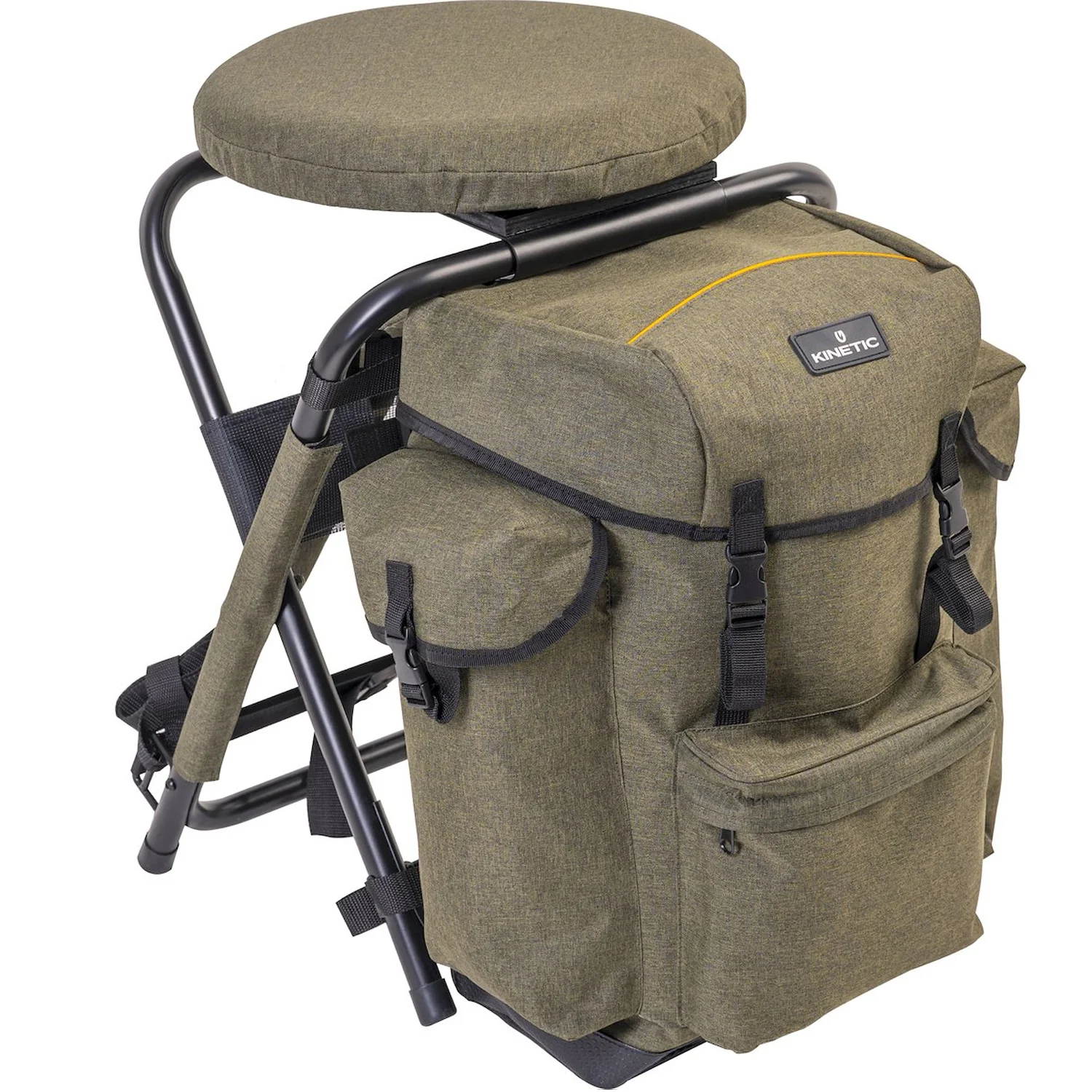 KINETIC KINETIC - Batoh Backpack Chair 360 Luxury 35 l Melange Orange