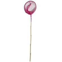 KINETIC - Dětský podběrák Little Viking Bamboo Net Fuchsia