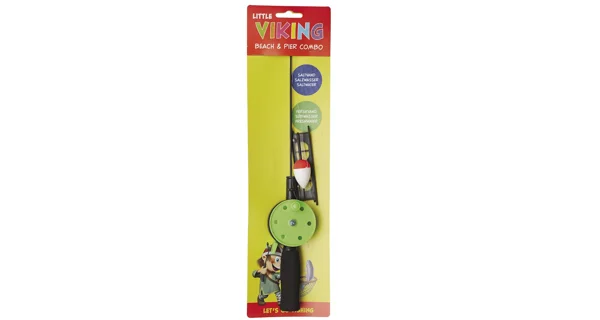 KINETIC - Dětský prut Little Viking Beach & Pier Combo Display Green
