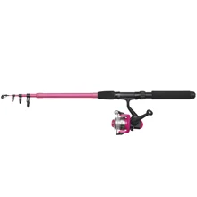 KINETIC - Dětský set Prut Viking Tele Combo Fuchsia 1,65 m 4-21 g