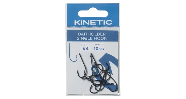 KINETIC - Háčky Baitholder Single Book vel. 1 10 ks