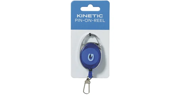 KINETIC - Jojo s karabinou Pin On Reel 70 cm Blue