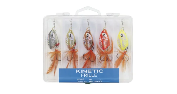 KINETIC - Rotační třpytka Frille 9 g 5 ks