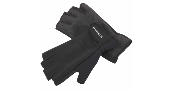 KINETIC - Rukavice Neoprene Half Finger Glove Black vel. L