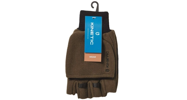 KINETIC - Rukavice Wind Stop Fold Over Mitt Army Green vel. L