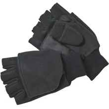 KINETIC - Rukavice Wind Stop Fold Over Mitt Black vel. XL