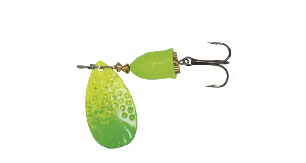 KINETIC - Třpytka Gekko Green Yellow vel. 4 11 g