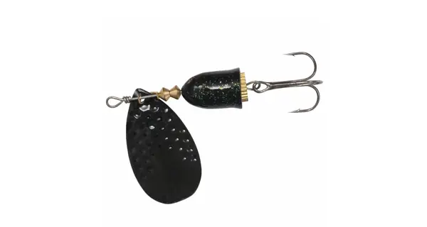 KINETIC - Třpytka Gekko Solid Black vel. 6 8 g