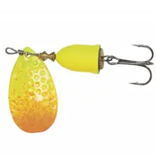 KINETIC - Třpytka Gekko Yellow Orange vel. 6 8 g