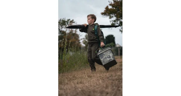 KORDA - Dětská mikina Kids Core Hoodie Dark Olive 12-13 let