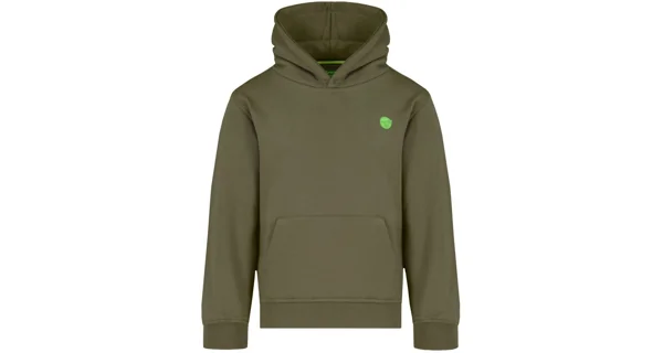 KORDA - Dětská mikina Kids Core Hoodie Dark Olive 6-7 let