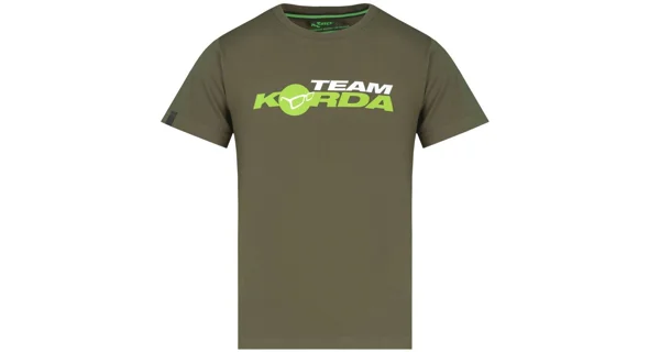 KORDA - Dětské tričko TK Kids T-Shirt Dark Olive 6-7 let