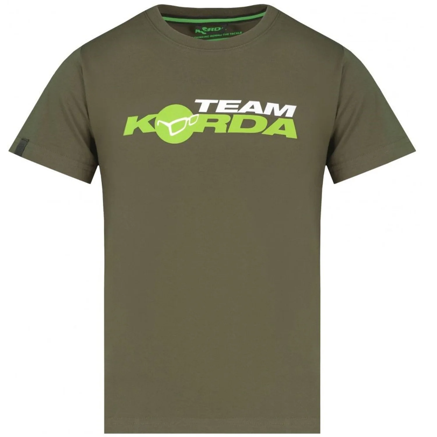 KORDA - Dětské tričko TK Kids T-Shirt Dark Olive 8-9 let