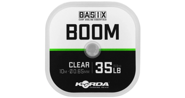 KORDA - Fluorocarbon Basix Boom 0,65 mm 35 lb 10 m