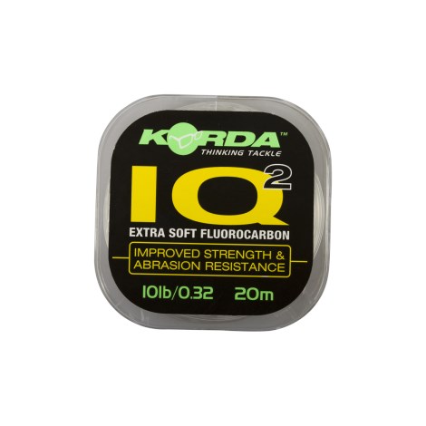 KORDA - Fluorocarbon IQ Extra Soft 12 lb 20 m
