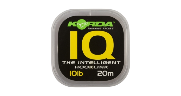 KORDA - Fluorocarbon IQ The Intelligent Hooklink 15 lb 20 m