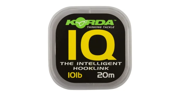 KORDA - Fluorocarbon IQ The Intelligent Hooklink 15 lb 20 m