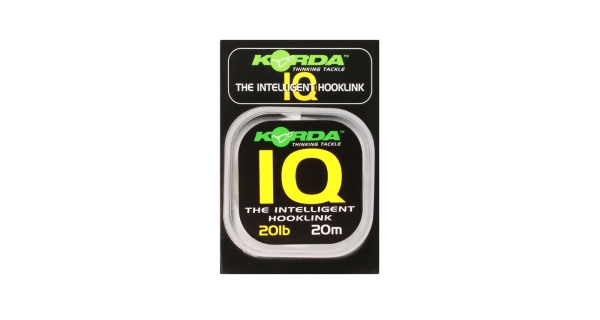 KORDA - Fluorocarbon IQ The Intelligent Hooklink 25 lb 20 m