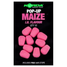 KORDA - Gumová nástraha Pop-up Maize IB Pink 10 ks