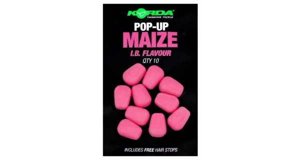 KORDA - Gumová nástraha Pop-up Maize IB Pink 10 ks
