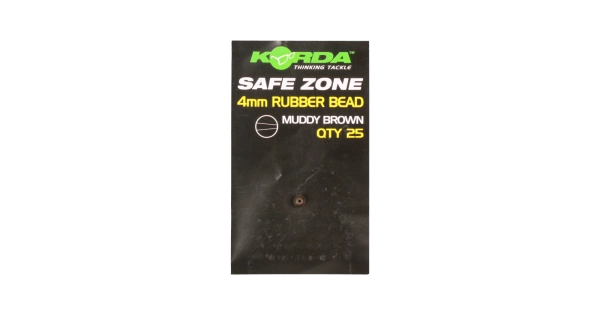KORDA - Gumové korálky Rubber beads 5 mm green zelená 25 ks