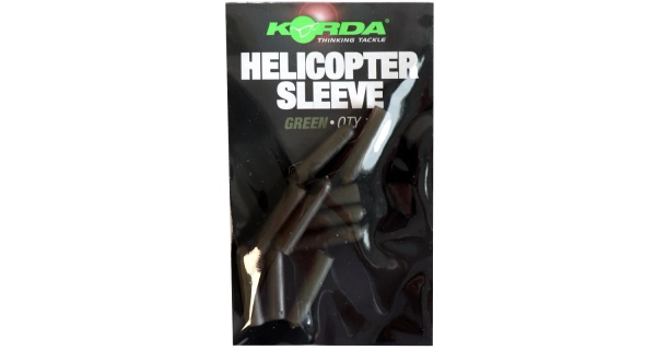 KORDA - Gumový převlek Helicopter Sleeves Green 10 ks
