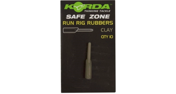 KORDA - Gumový převlek na obratlík Run Rig Rubber Clay10 ks