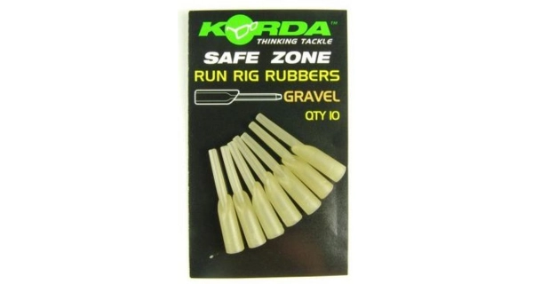 KORDA - Gumový převlek na obratlík Run Rig Rubber Gravel 10 ks