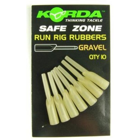 KORDA - Gumový převlek na obratlík Run Rig Rubber Gravel 10 ks