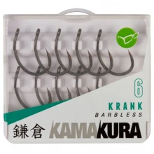 KORDA - Háček Kamakura Krank Barbless vel. 8 10 ks