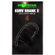 KORDA - Háček Kurv Shank X vel. 4 10 ks