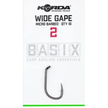 KORDA - Háčky Basix Wide Gape vel. 2 10 ks