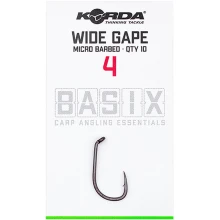 KORDA - Háčky Basix Wide Gape vel. 4 10 ks