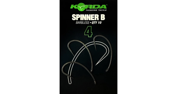 KORDA - Háčky bez protihrotu Spinner B vel. 4