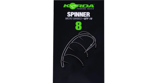 KORDA - Háčky bez protihrotu Spinner B vel. 8
